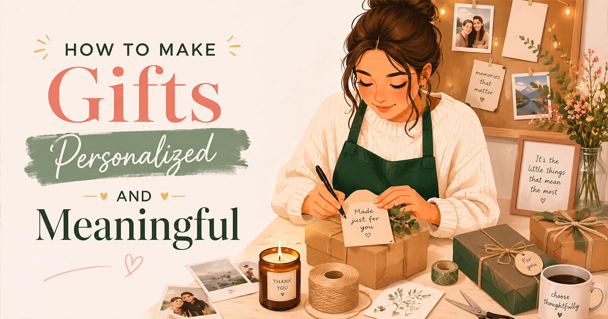 How Can You Make Your Gifts Personalized & Meaningful?