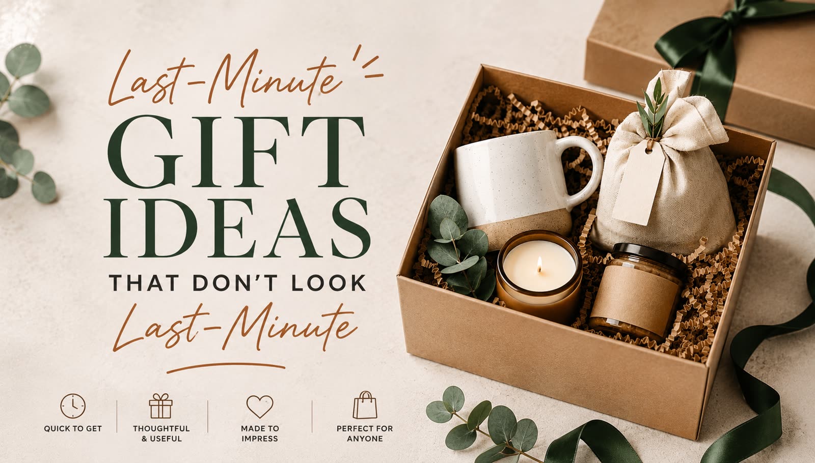 Last-Minute Gift Ideas That Don't Look Last-Minute